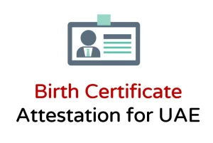 Birth Certificate birth certificate attestation for uae Visa